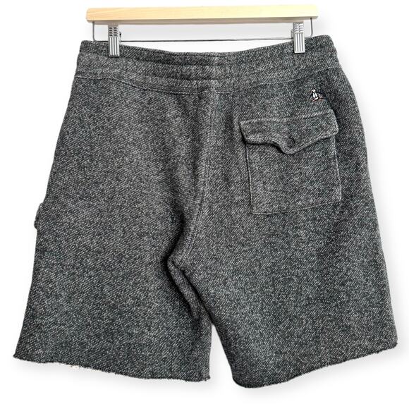 Penguin Munsingwear Cotton Cutoff Fleece Lined Cargo Sweat Shorts Men's Size M - Picture 2 of 9